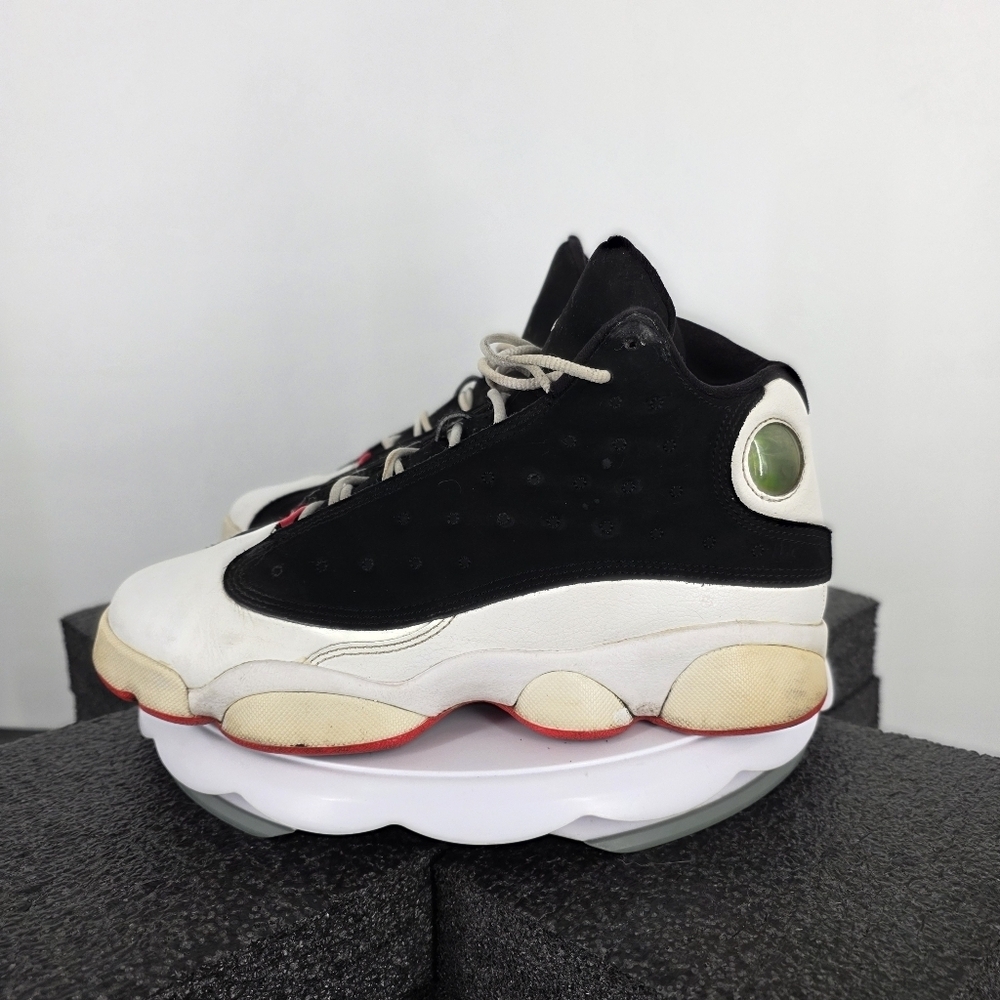 Nike Air Jordan 13 Retro GS Hyper Pink Black White 439358-008 Size 7Y Womens 8.5